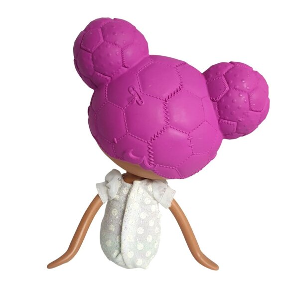 Lalaloopsy Whistle Kick 'N Score Doll 2015 Magenta Hair Retired Rare Toy Playset - Picture 3 of 5